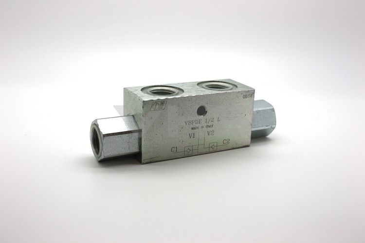 Marchesini 1/2" Dual Pilot Operated Check Valve