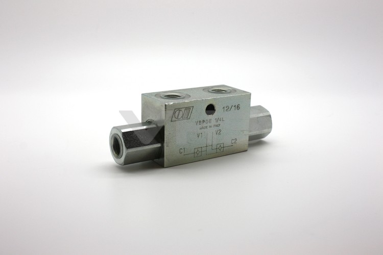 Marchesini 1/4" Dual Pilot Operated Check Valve