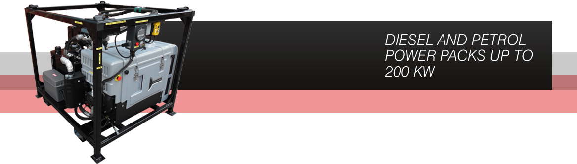 Custom Built Hydraulic Power Packs - Diesel and Petrol up to 200kw